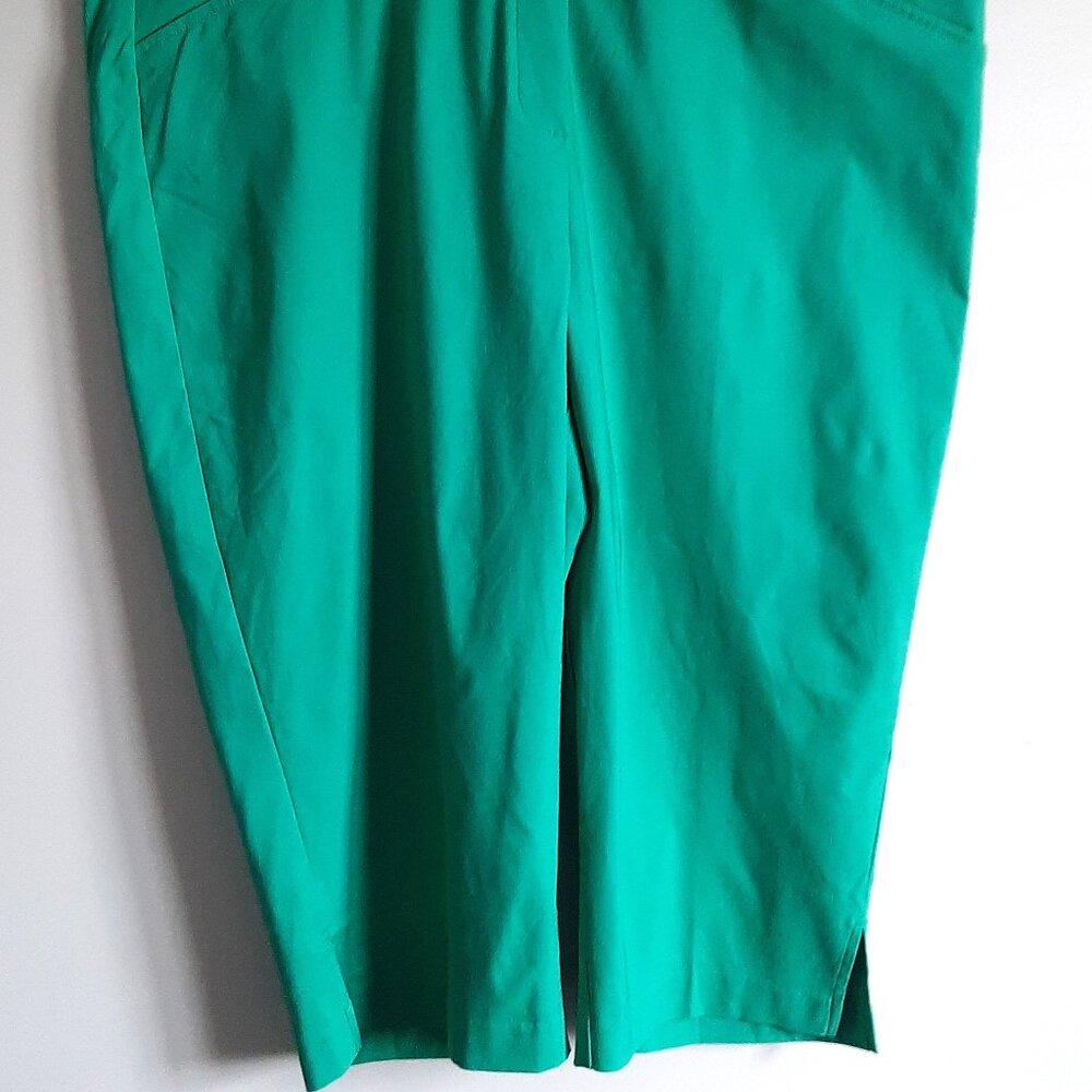 Penningtons Savvy Fit Capri in minty green